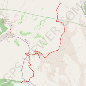 Sud nord coto GPS track, route, trail