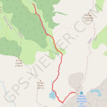 Pic de l'Homme GPS track, route, trail