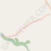 Upper Calf Creek Fall GPS track, route, trail