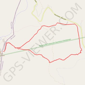 Ecu_31_Bosque_de_Polylepsis GPS track, route, trail