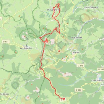 15-AOU-21 17:51:30 GPS track, route, trail