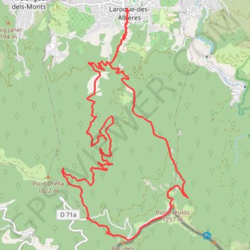 66-543 GPS track, route, trail