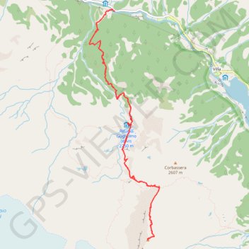 Cima delle Fasce GPS track, route, trail