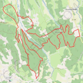 Raid du laring GPS track, route, trail