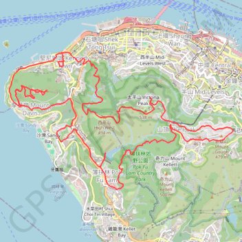 HK dino GPS track, route, trail