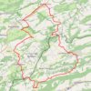 Mont Crosin - Montfaucon GPS track, route, trail