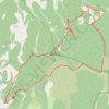 Saumane de Vaucluse GPS track, route, trail