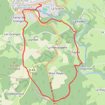 Fontarabie et chaplats GPS track, route, trail