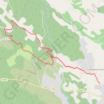 Le Flayosquet GPS track, route, trail