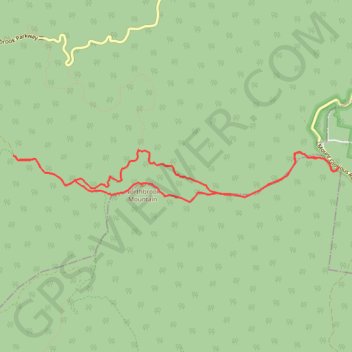 Northbrook Mountain Loop GPS track, route, trail