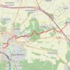 Blandy les tours-Vaux le vicomte-Melun GPS track, route, trail