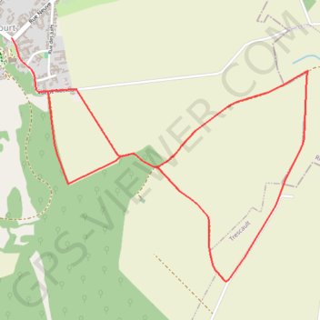 Le sentier des écoliers - Havrincourt GPS track, route, trail