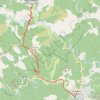 GR70 : Saint-Étienne-Vallée-Française - Saint-Jean-du-Gard GPS track, route, trail