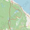 Eagle Lake to Hulls Cove Loop (Mount Desert Island) GPS track, route, trail