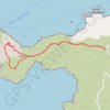 Randonnée Capo Rosso - Piana - Corse GPS track, route, trail