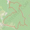 Tour du Serre de Monfort et chapelle des Sadous GPS track, route, trail