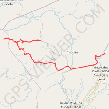 2023-09 - Trek du M'Goum GPS track, route, trail