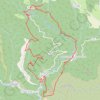 La cascade de Cubserviès - Roquefère GPS track, route, trail