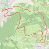 8 De Romagnat à Gergovie GPS track, route, trail