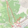 Pique nique Montgenèvre GPS track, route, trail