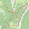 Cirque de Roche Blanche et défilé Magique GPS track, route, trail