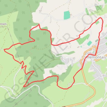 B23_WGS84 GPS track, route, trail