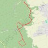 Souligny Marche à pied GPS track, route, trail