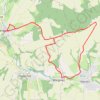 Le Montant Blanc - Canaples GPS track, route, trail