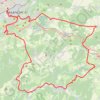 Besançon - Epeugney - Ornans - Naisey GPS track, route, trail
