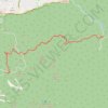 Grapeyard Ridge Trail to Baskins Creek Falls GPS track, route, trail