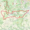 Le Crest Aurieres Saulzet le Froid Cournol GPS track, route, trail