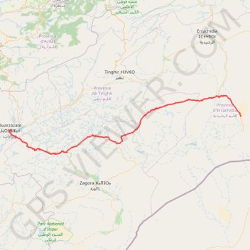 Maroc 2017-02-17 - Merzouga to Ouarzazate GPS track, route, trail