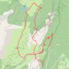 Draille du Charmille depuis pré Orcel (Chartreuse) GPS track, route, trail