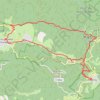 Massif de l'Aigoual - L'Espérou - Val du Bonheur - Saint-Sauveur Camprieu - Col de la Caumette - Prat Peyrot GPS track, route, trail