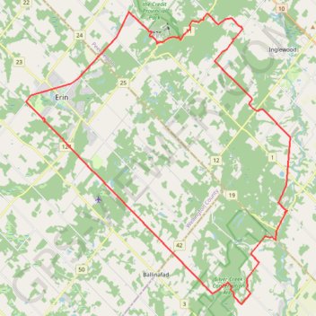 Terra Cotta - Erin Loop GPS track, route, trail