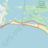 La digue des Saintes-Maries-de-la-Mer GPS track, route, trail