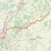 GR364 De Plein-Bois à Poitiers (Vienne) GPS track, route, trail