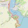 From Kingswear to Dartmouth GPS track, route, trail