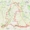 45 kms VTT 2023 GPS track, route, trail