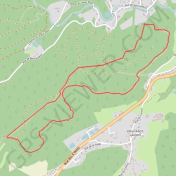 Les Côteaux de Saint-Laurent - Épinal GPS track, route, trail
