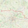 GR 37 : De Vitré à Médréac (Ille-et-Vilaine) GPS track, route, trail