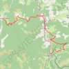 Cheylard la bastide GPS track, route, trail