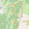 Roche Parstire - Boudin GPS track, route, trail
