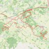 Rando vtt Chermignac GPS track, route, trail