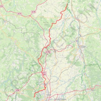 FDk Chatel Ternant GPS track, route, trail
