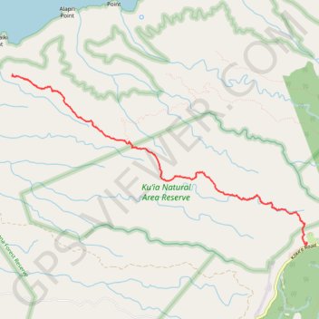 Lolo Vista (Kauai Island) GPS track, route, trail