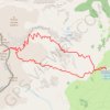 Rocher Rond par la crête de Costebelle (Devoluy) GPS track, route, trail
