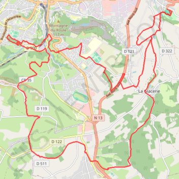 Relais des 4 châteaux - Tourlaville GPS track, route, trail