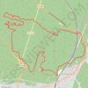 La Tour Denecourt - Forêt de Fontainebleau GPS track, route, trail