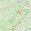 La GTJ de Morteau à Montbéliard GPS track, route, trail